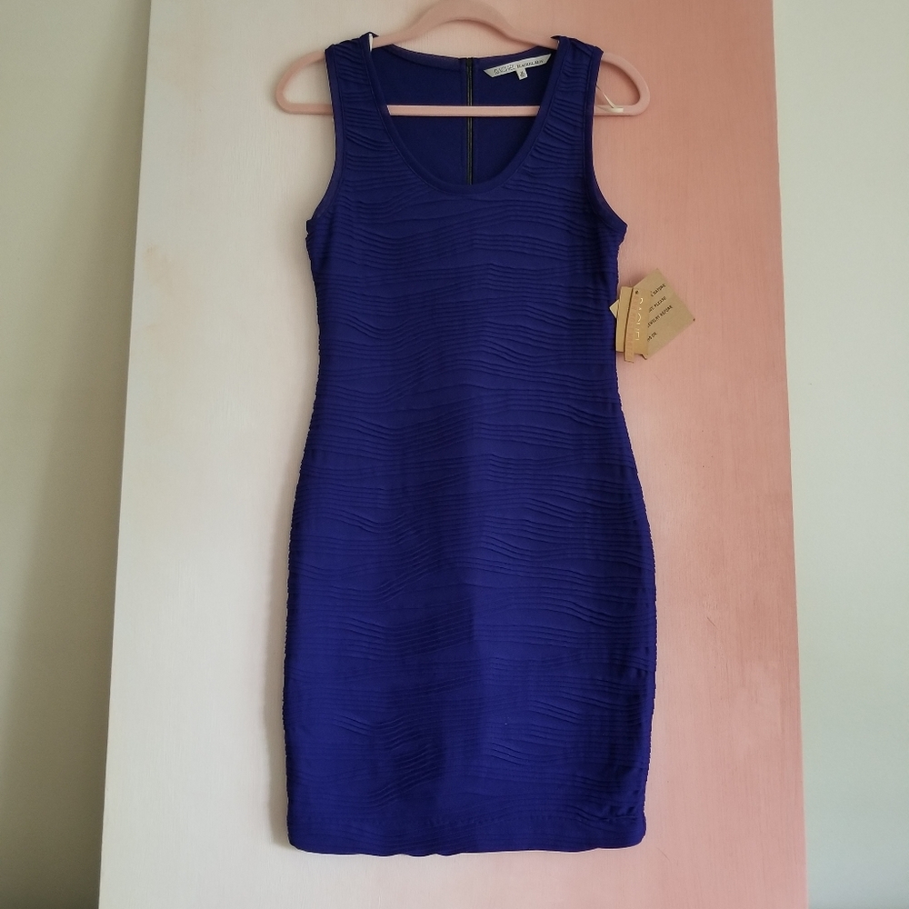 RACHEL ROY Cobalt Blue Bodycon Dress